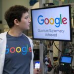 a-photo-of-a-screen-displaying-The Impact of Google’s Quantum Computing Breakthroughs