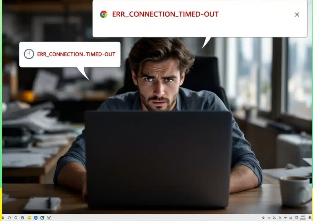 how to fix err connection timed out in google chrome